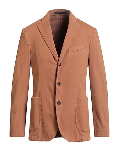 DRUMOHR Blazer Brown 99% Cotton, 1% Elastane