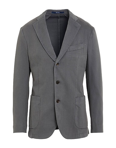 DRUMOHR Blazers Grau 99% Baumwolle, 1% Elastan