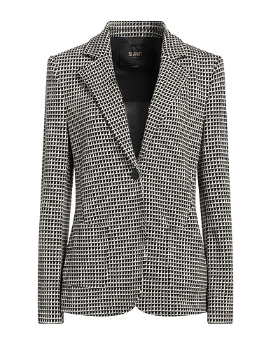 SEVENTY VENEZIA Blazer Black 70% Viscose, 26% Polyamide, 4% Elastane