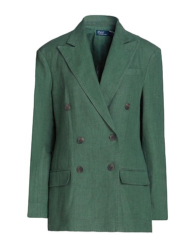 POLO RALPH LAUREN Blazer Military green 100% Linen