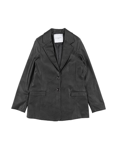 GAëLLE Paris Blazer Black 100% Polyurethane