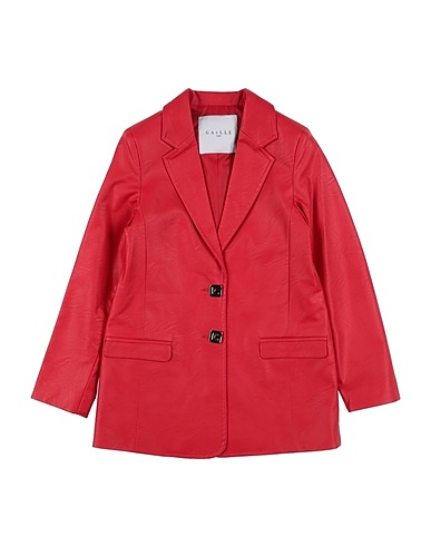 GAëLLE Paris Giacca Rosso 100% Poliuretano