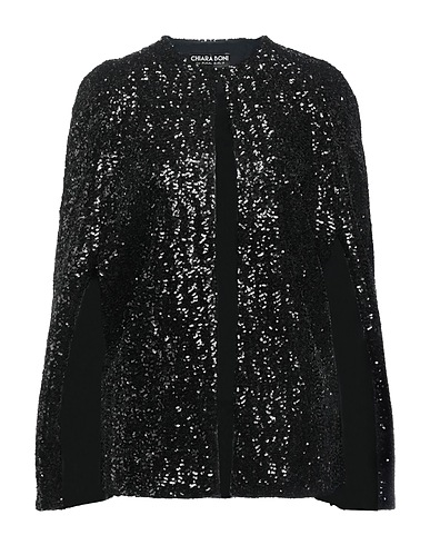 CHIARA BONI LA PETITE ROBE Blazer Black 72% Polyamide, 28% Elastane