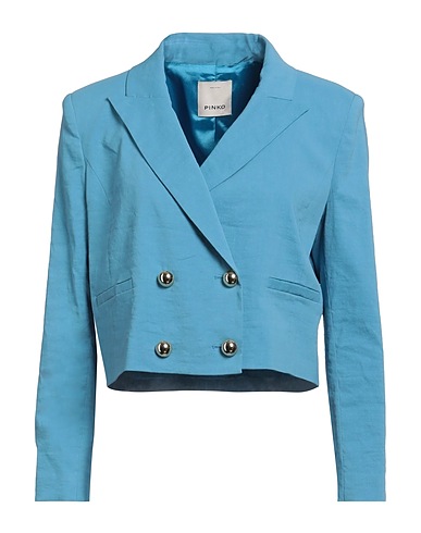 PINKO Giacca Azzurro 59% Lino, 38% Viscosa, 3% Elastan