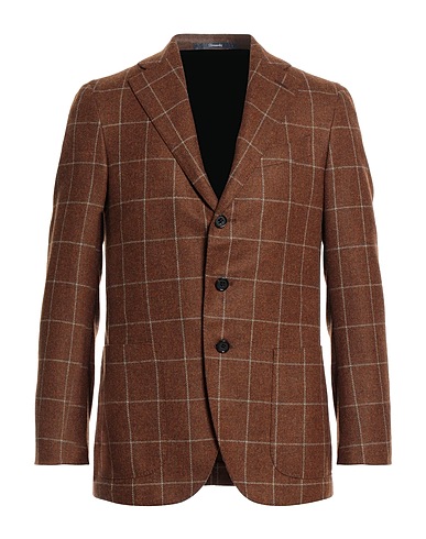 DRUMOHR Blazer Brown 100% Wool