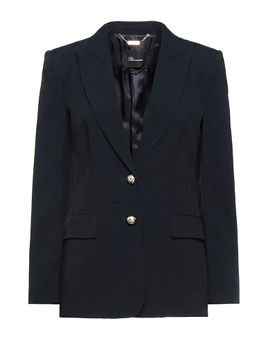BLUMARINE Blazer Midnight blue 80% Acetate, 20% Viscose