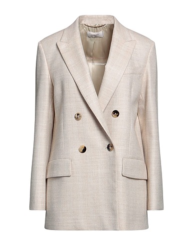 AGNONA Blazer Beige 88% Wool, 12% Silk