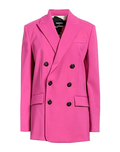 DSQUARED2 Blazer Fuchsia 54% Polyester, 44% Virgin Wool, 2% Elastane