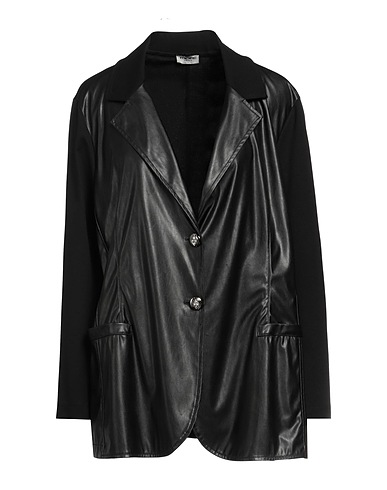 MORE by SISTE'S Blazer Black 50% Polyester, 50% Polyurethane