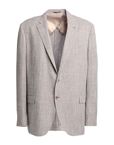 LARDINI Blazers Khaki 59% Wolle, 33% Baumwolle, 8% Leinen