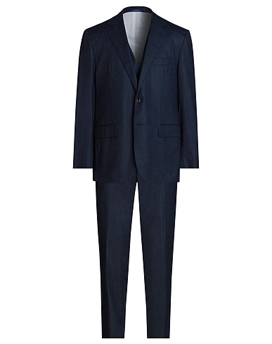 PRELUDIO by A.N. Suits Midnight blue 100% Wool