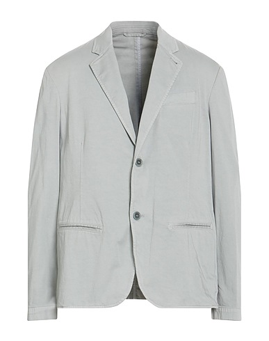 TESTONI Blazer Grigio chiaro 98% Cotone, 2% Elastan