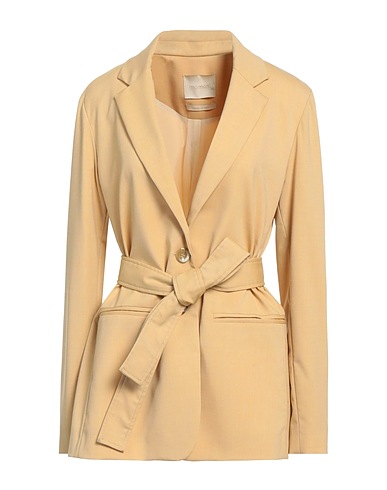 MOMONÍ Пиджак 55% Полиэстер, 26% Шерсть, 17% Вискоза, 2% Эластан