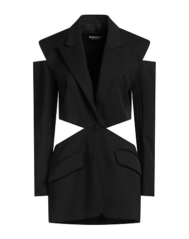 DONDUP Blazer Black 99% Virgin Wool, 1% Elastane