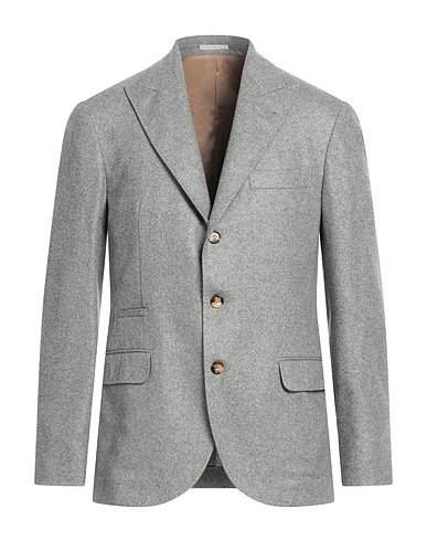 BRUNELLO CUCINELLI Blazer Grey 100% Cashmere