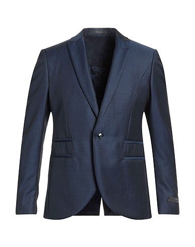 PAL ZILERI CERIMONIA Blazer Navy blue 90% Wool, 10% Mohair wool
