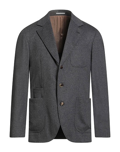 BRUNELLO CUCINELLI Blazer Charcoal 100% Wool