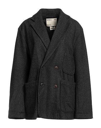 GIRLS OF DUST Blazer Charcoal 40% Virgin Wool, 30% Polyamide, 30% Lyocell
