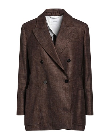 CASASOLA Blazer Camel 53% Silk, 47% Cashmere