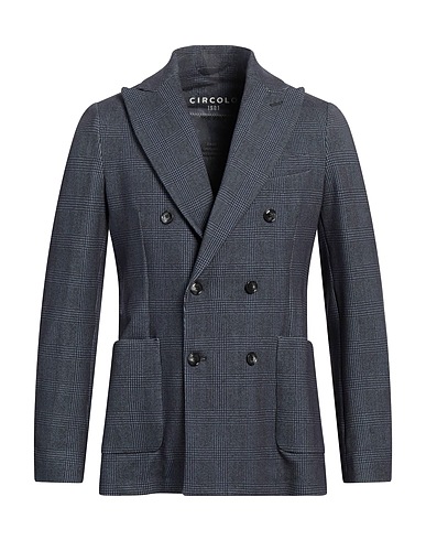 CIRCOLO 1901 Blazer Navy blue 95% Cotton, 5% Elastane