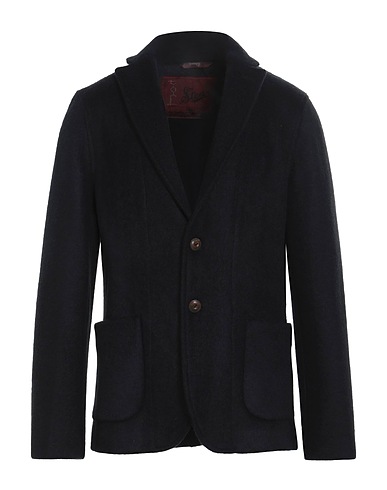 STEWART Blazer Midnight blue 50% Acrylic, 25% Polyester, 25% Virgin Wool