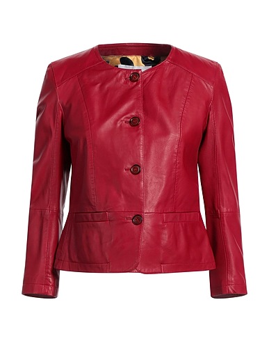 BULLY Jacket Burgundy 100% Lambskin