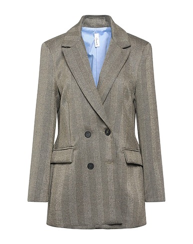 SOUVENIR Blazer Sand 40% Polyester, 25% Cotton, 23% Acrylic, 10% Wool, 2% Other Fibres
