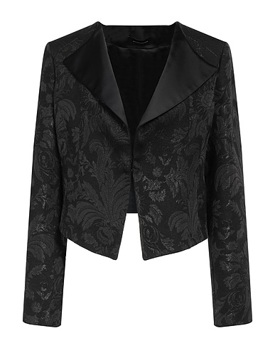 LES BOURDELLES DES GARÇONS Jackett Schwarz 44% Baumwolle, 44% Polyester, 9% Acryl, 3% Andere Fasern