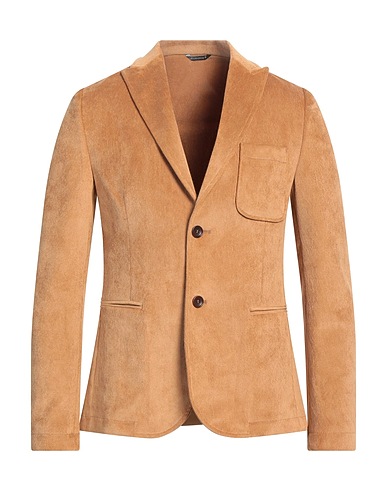 DANIELE ALESSANDRINI HOMME Blazer 90% Polyester, 8% Polyamide, 2% Elastane