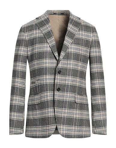 PAOLONI Blazer Lead 90% Virgin Wool, 10% Polyamide