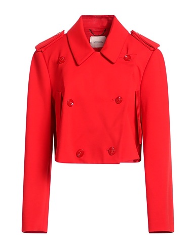 DOROTHEE SCHUMACHER Blazer Red 67% Viscose, 28% Polyamide, 5% Elastane