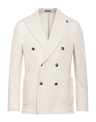 BRERAS Milano Blazer Avorio 53% Lana, 47% Cotone