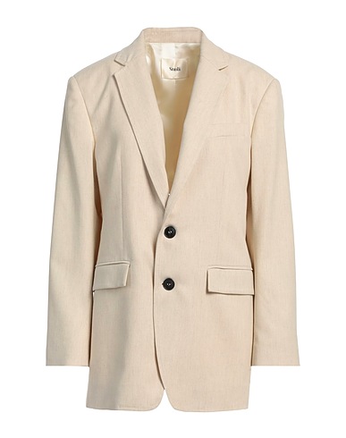 SUOLI Giacca Beige 52% Poliestere, 46% Viscosa, 2% Elastan