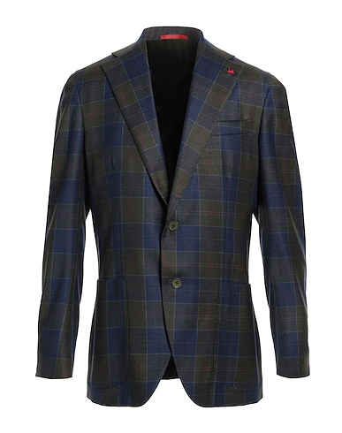 ISAIA Blazer Military green 100% Wool