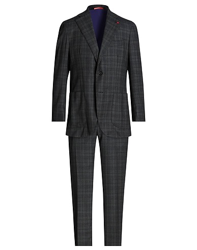 ISAIA Suits Lead 100% Wool