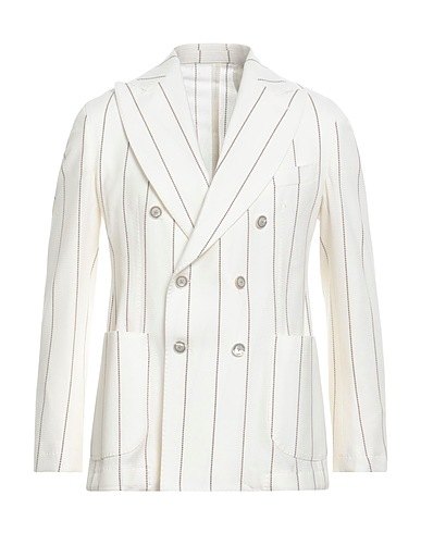 BARBA Napoli Blazer Ivory 100% Cotton