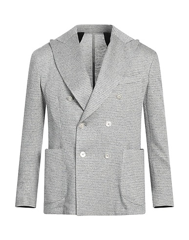 BARBA Napoli Blazer Slate blue 50% Cotton, 50% Linen