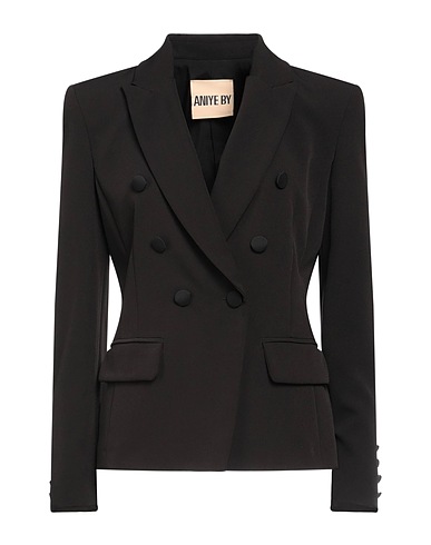 ANIYE BY Blazer Black 90% Polyester, 10% Elastane