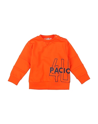 PACIOTTI 4US Sweatshirt Orange 100% Cotton