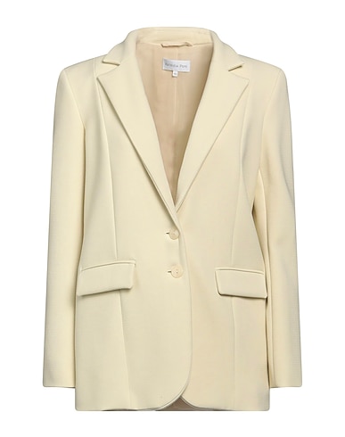 PATRIZIA PEPE Blazer Cream 65% Polyester, 32% Viscose, 3% Elastane
