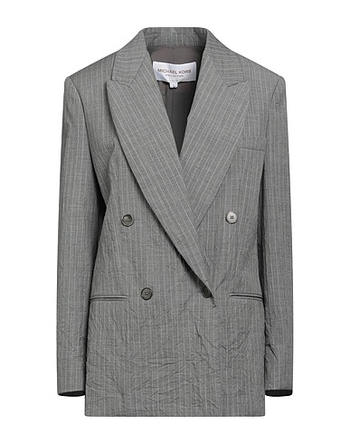 MICHAEL KORS COLLECTION Blazer Grey 100% Virgin Wool