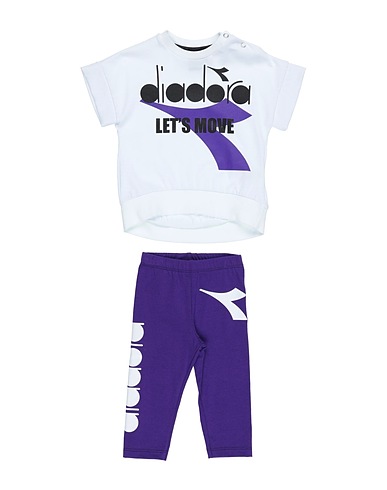 DIADORA Conjunto para bebé  Morado 100% Algodón