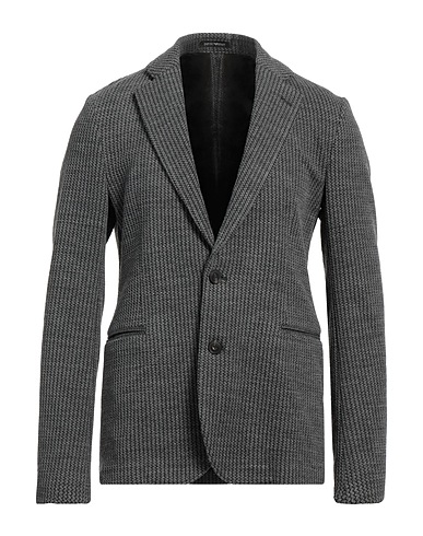 EMPORIO ARMANI Blazer Grey 26% Acrylic, 25% Virgin Wool, 24% Viscose, 21% Polyamide, 4% Elastane