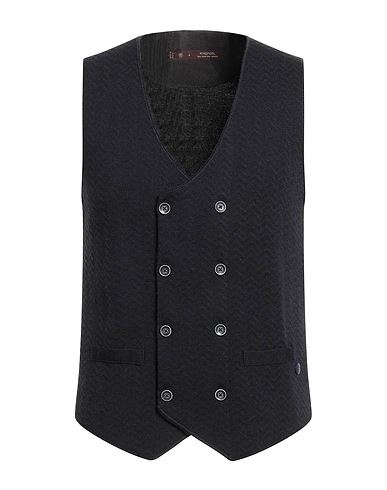 AVIGNON Suit vest Midnight blue 50% Merino Wool, 50% Acrylic