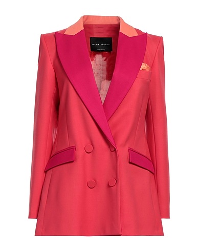 HEBE STUDIO Blazer Fuchsia 97% Virgin Wool, 3% Elastane