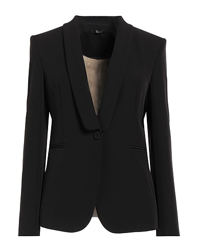 HANITA Blazer Black 97% Polyester, 3% Elastane