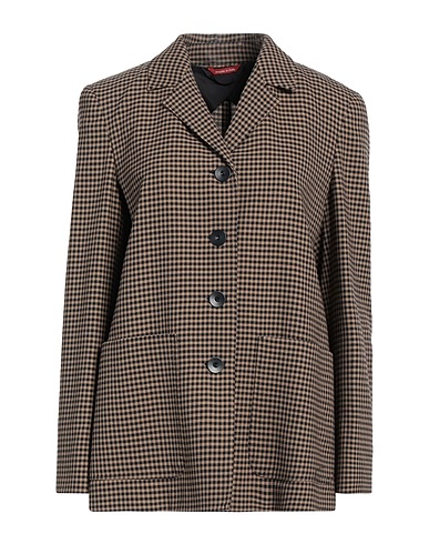 MAX MARA STUDIO Blazer Sand 100% Virgin Wool