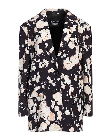 BOUTIQUE MOSCHINO Blazer Black 100% Polyester