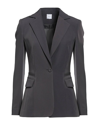 ELEONORA STASI Jackett Blei 85% Polyester, 12% Elastan, 3% Andere Fasern