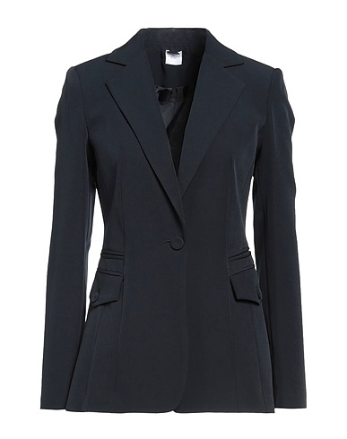 ELEONORA STASI Blazer Midnight blue 85% Polyester, 12% Elastane, 3% Other Fibres